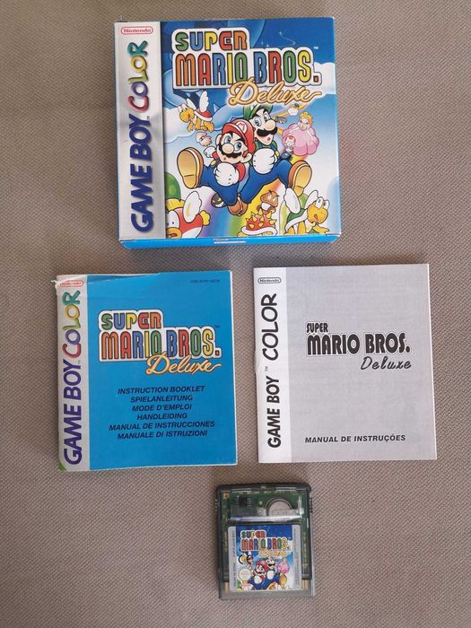 Super Mario Bros Deluxe para GameBoy Color