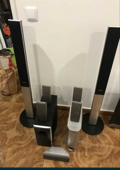 Colunas home cinema