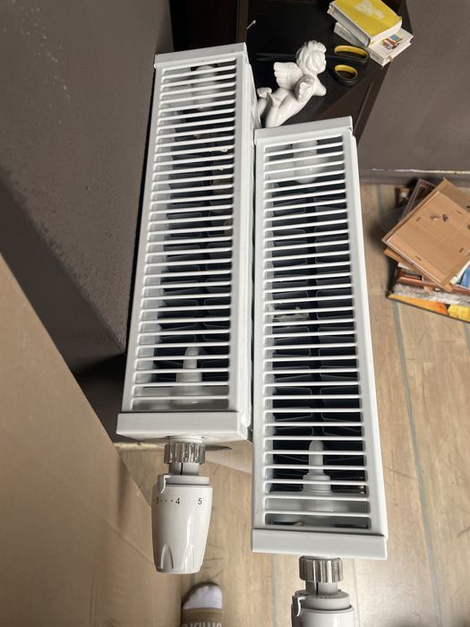 Kaloryfer biały grzenik