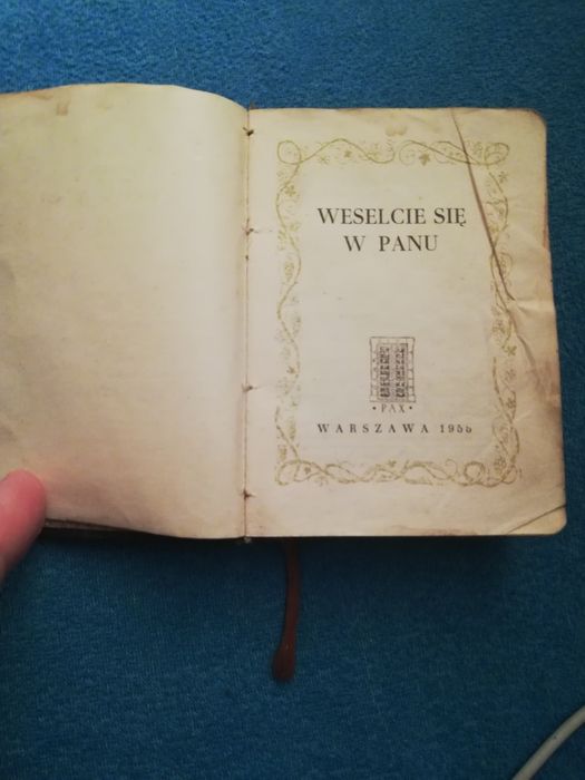 Modlitewnik ”Weselcie się w Panu"