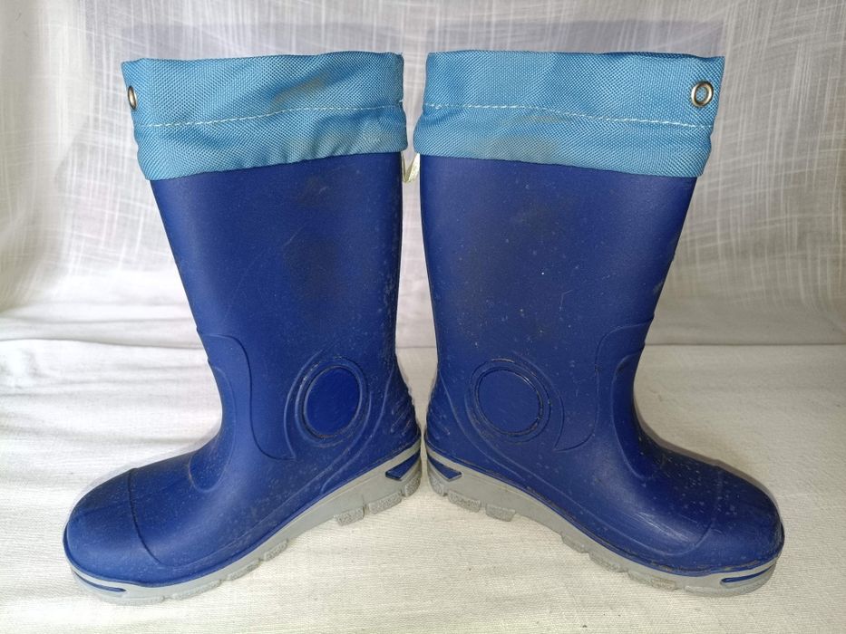 Kalosze Muflon dla dziecka r26 wkł 17 cm wys 23 cm