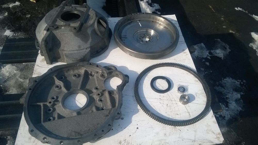 Перехідна плита до двигуна т40 львівський погрузчик під газ52 коробку