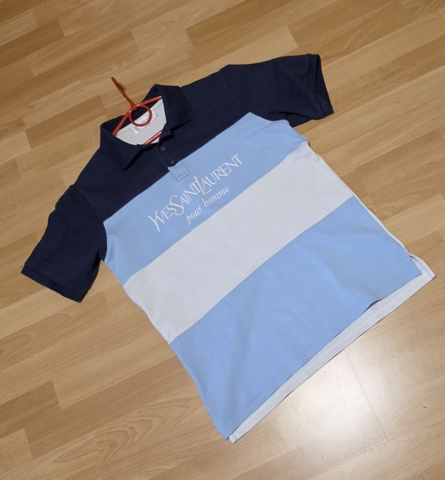 Yves Saint Laurent pour homme - vintage polo roz.M