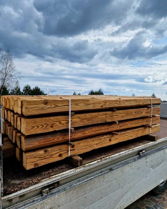 STARE BELKI suszone stare bale drewno dekoracyjne ciosane do wnętrz