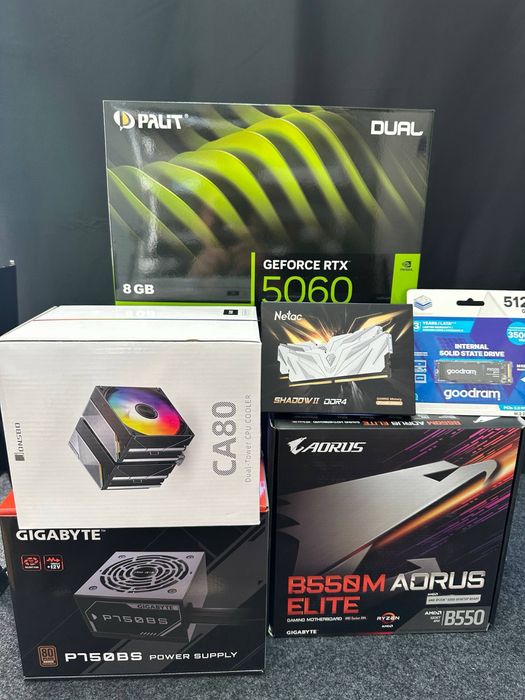 ігровий ПК Ryzen 7 5700X + RTX5060.