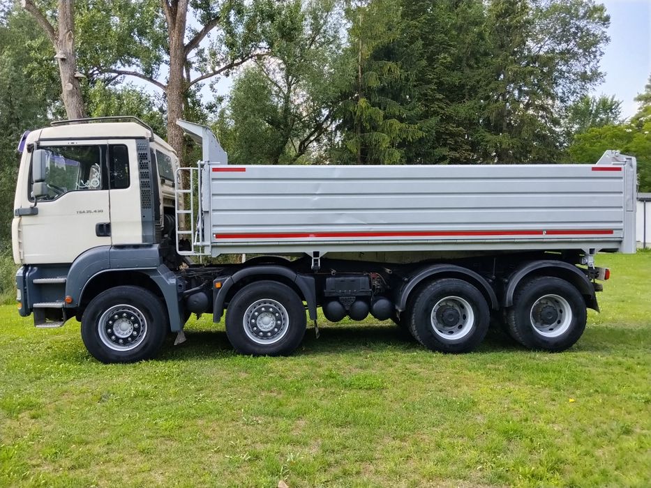 Man tga 35.430  wywrotka 8x4 hyroburta