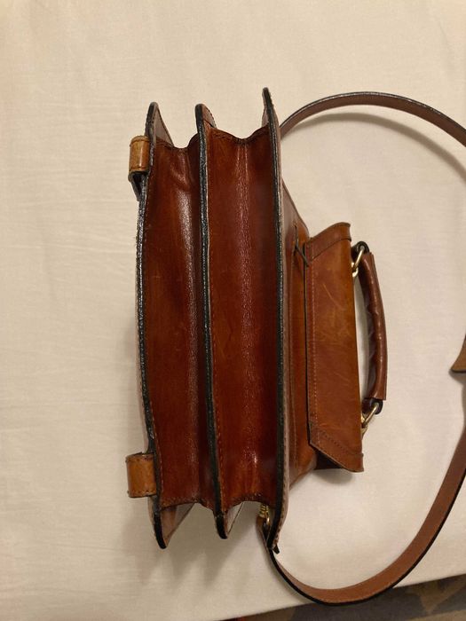 Bolsa porta documentos em pele