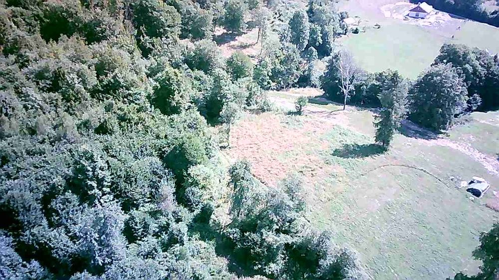 Działka w Bieszczadach  1,30 ha, w tym ponad hektar zadrzewiony