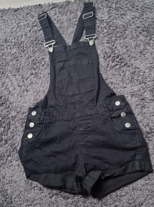 Krótkie spodenki ogrodniczki r. S