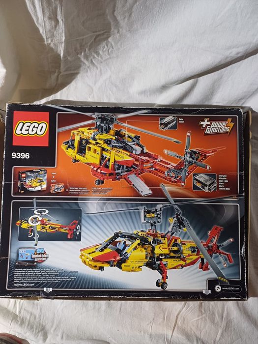 Lego technic helikopter 9396