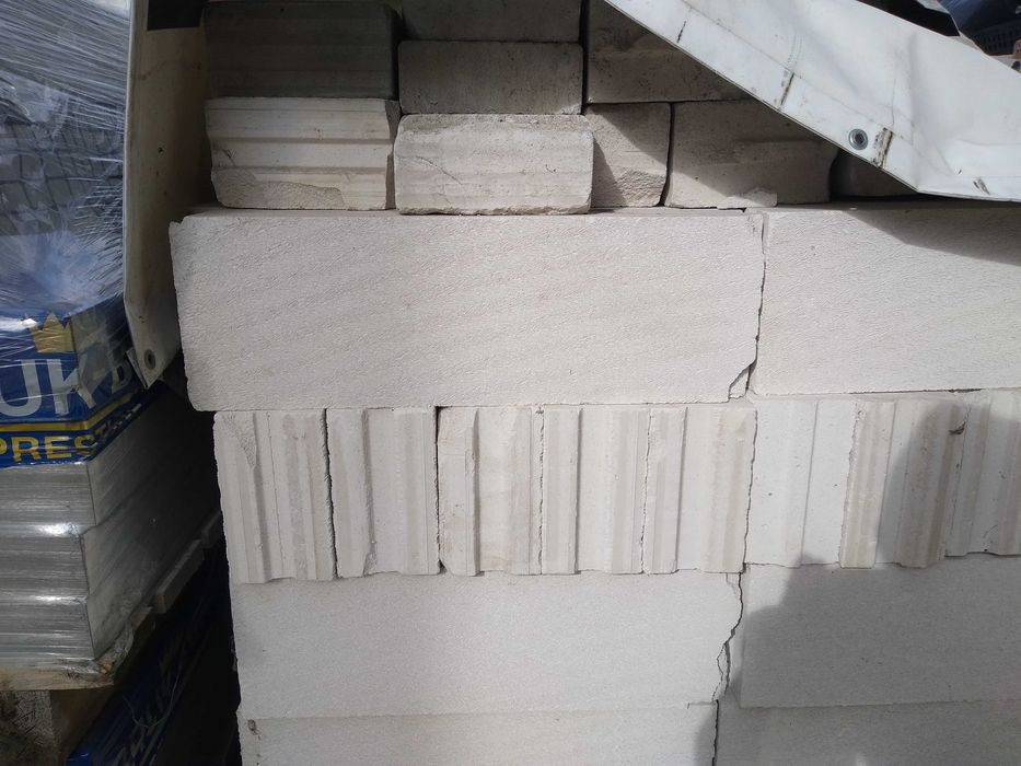 Bloczek sylikatowy ceglany biały