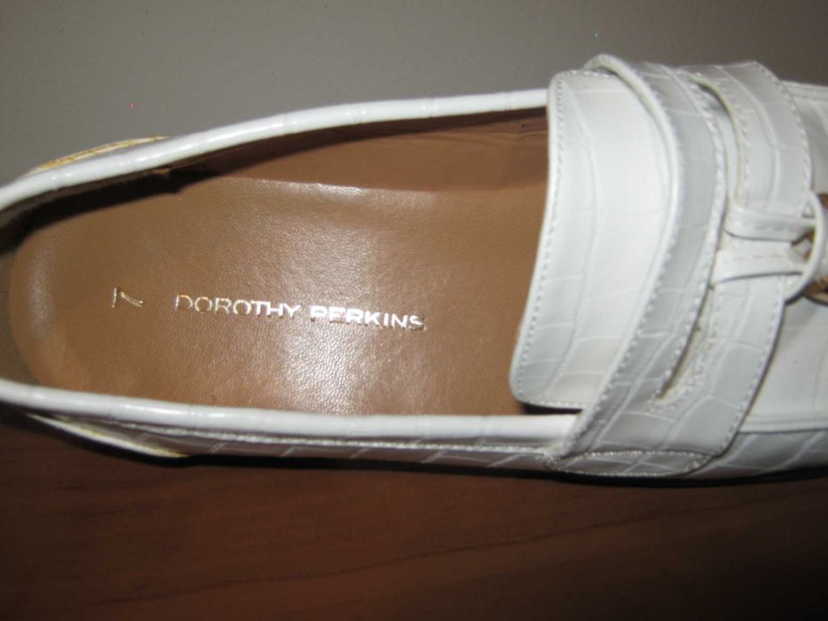 Półbuty białe Dorothy Perkins rozm 7
