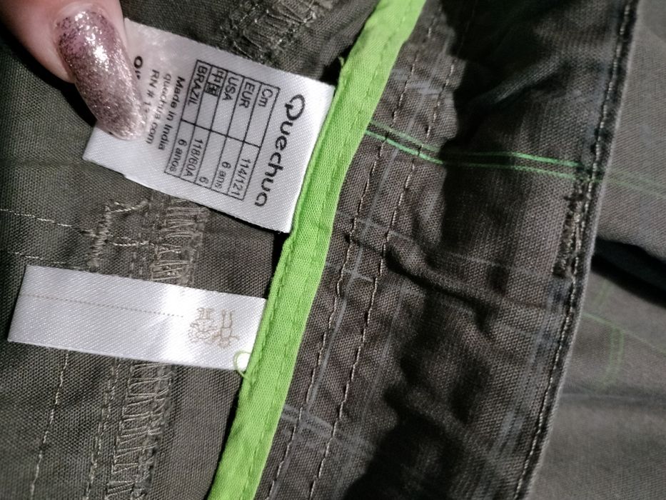 Calções para menino 6anos