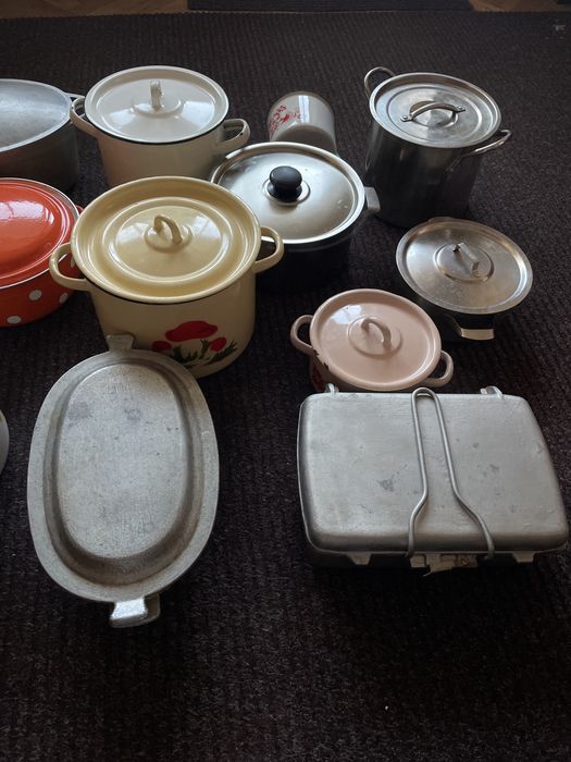 Ціна за ВСЕ! 13 предметів кастрюлі , коптарки