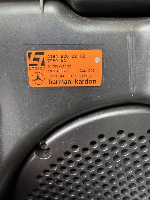 Harman kardon logic 7 ML W164 GL X164 музыка харман кардон