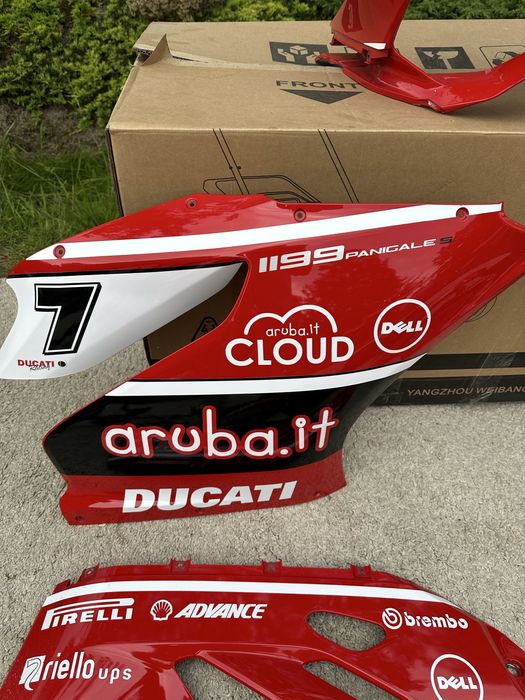 Ducati Panigale 1199s owiewki, siedzenie, szyba
