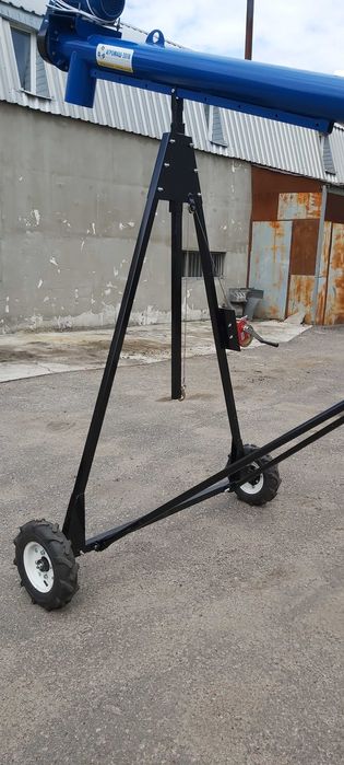 Шнековий погрузчик, гвинтовой конвеєр, шнек зерна 133мм