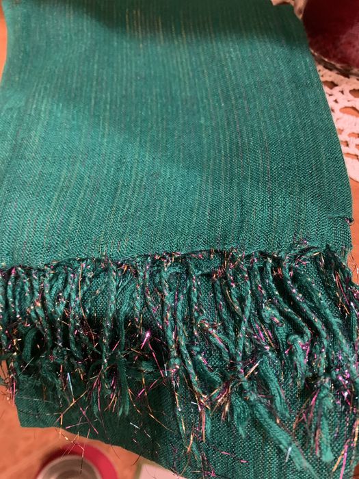 Szalik zielony (apaszka)