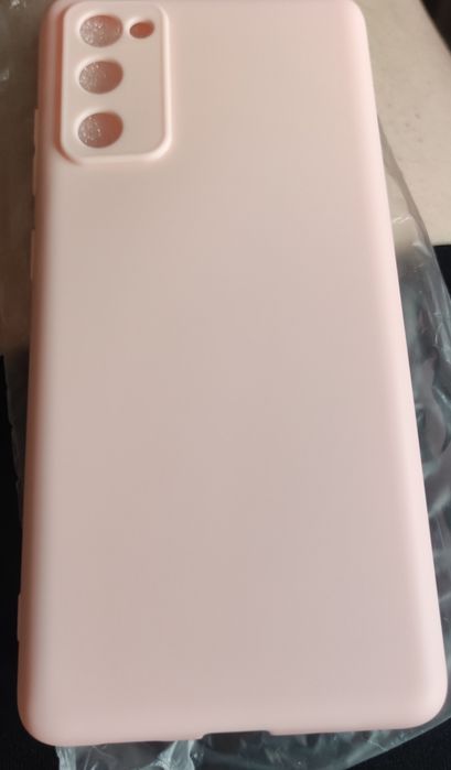 Etui silikonowe Samsung Galaxy s20 róż pudrowy. Wysyłka InPost