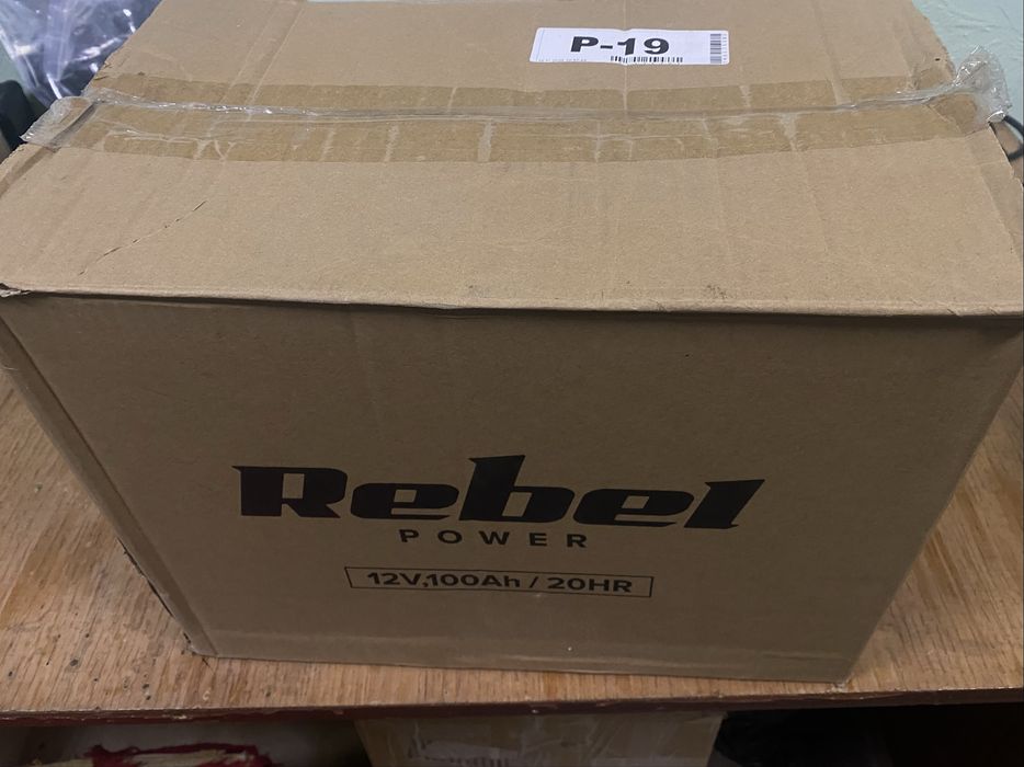 Гелевий аккумулятор 100Ah Rebel