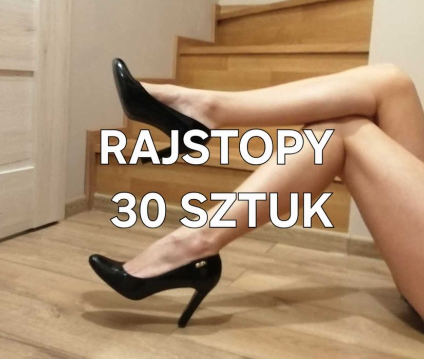 Cienkie rajstopy damskie 30szt.
