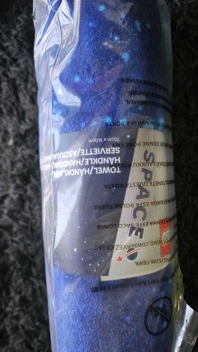 LEGO Toalha Space, produto oficial, novo, 70 cm x 140 cm