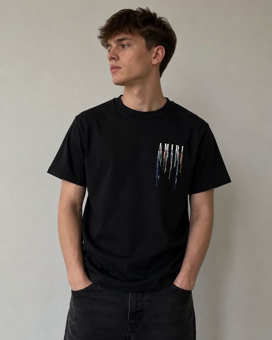 РОЗПРОДАЖА !! Футболка Amiri black
