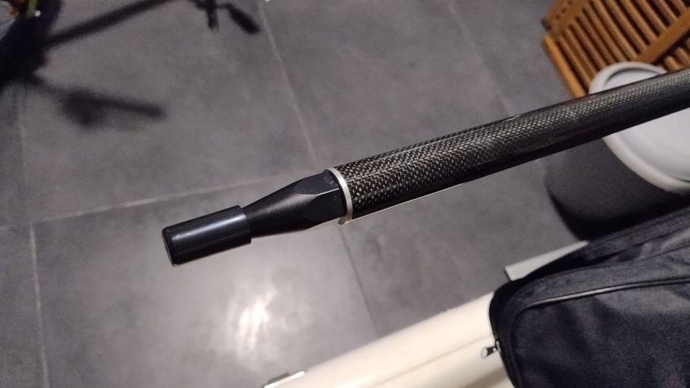 Bastão telescópico geomax carbono zpc200 novo