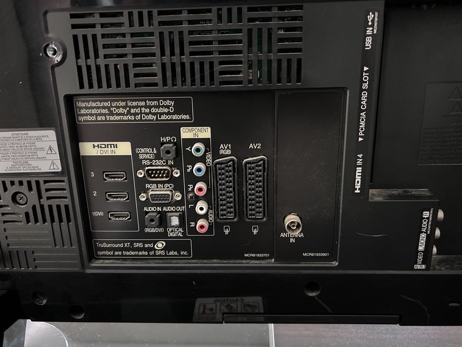 Tv LG 37SL8000 37 polegadas (avariada)
