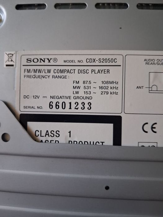 SONY radio uzywane