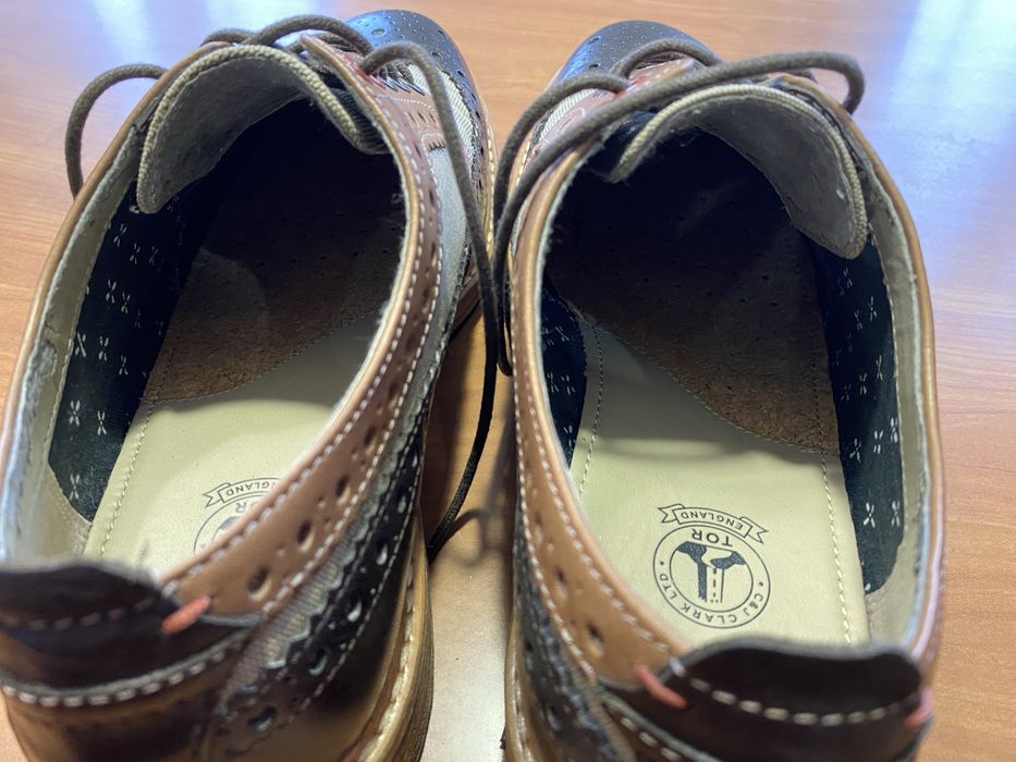 Броги Clarks 43 розмір