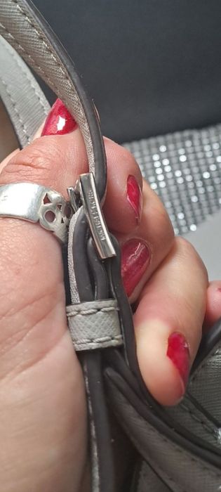 Torebka orginalna Michael Kors skorzana  dużą shoperka