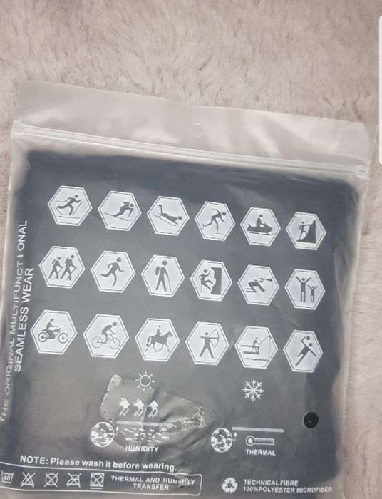 2x kominiarka czarna