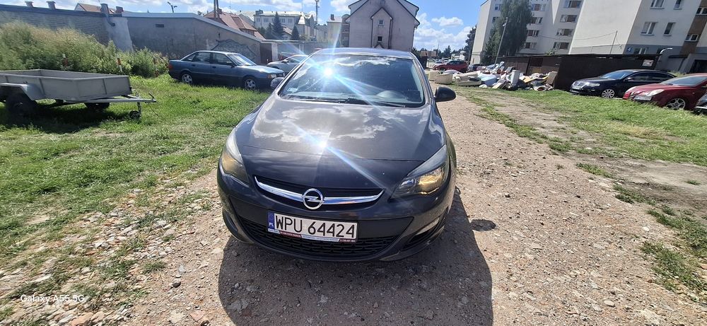Opel Astra J 2016 r Gaz