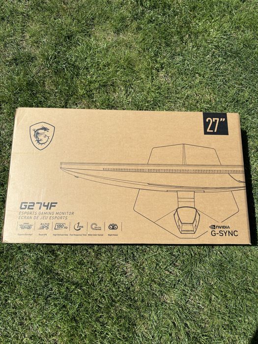 Монітор ігровий MSI G274F 180Hz