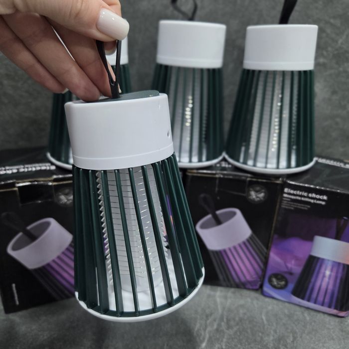 Електрична лампа від комарів, комах Electric Shok Mosquito Lamp, USB, мухобойка, мухобійка