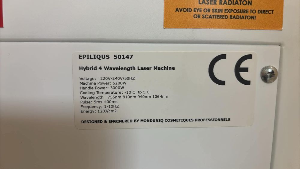 Laser do depilacji Monduniq