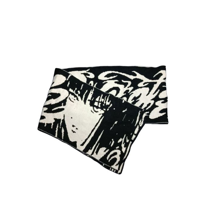 Аниме шарф двухсторонний акриловый