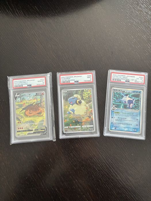 Singles/Slabs de Pokémon para venda