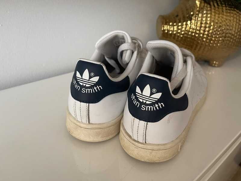 Adidas stan smith 38 2/3 sportowe buty sneakersy granatowe