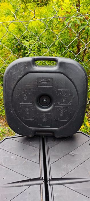 Podstawa stojak obciążenie pod parasol ogrodowy Plastime czarny