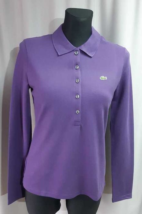 Поло фиолетовое Lacoste