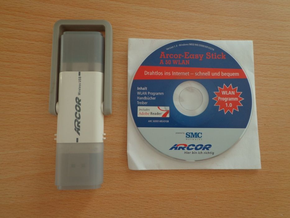 Arcor-Easy Stick A50 WLAN Wireless Pen/Adapter64738675222531120
