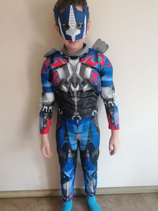 Karnawałowy strój transformers