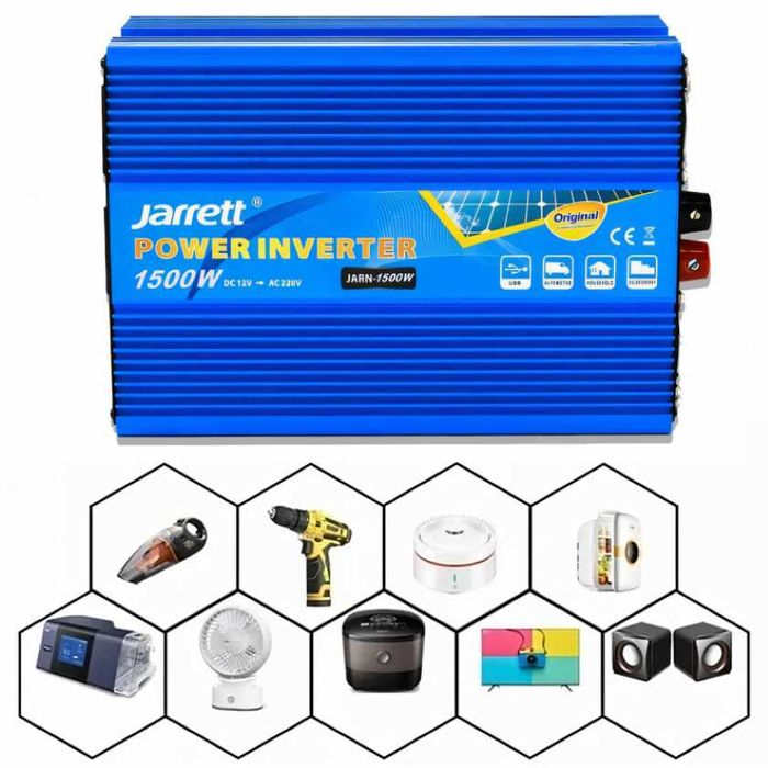 Перетворювач напруги  інвертор  конвертер  преобразователь 12В-220В