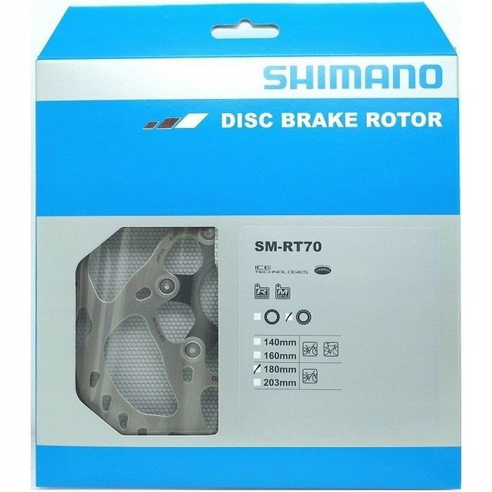 Tarcza Hamulcowa Shimano SLX SM-RT70 180mm + Nakrętka Oryginał