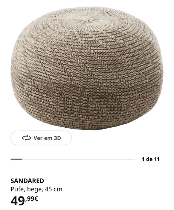 Repousa pés ikea