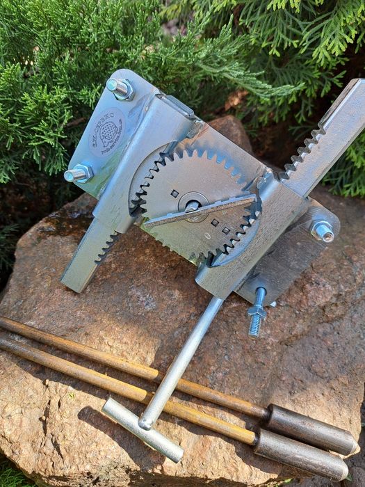 Замок гаражний оцинкований двохрігельний "Журавель"