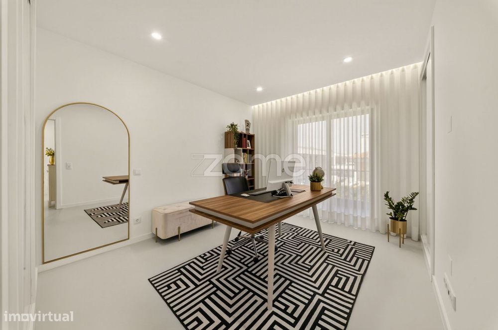 Apartamento T3 com 3 lugares de garagem no Bairro Novo da Abóboda