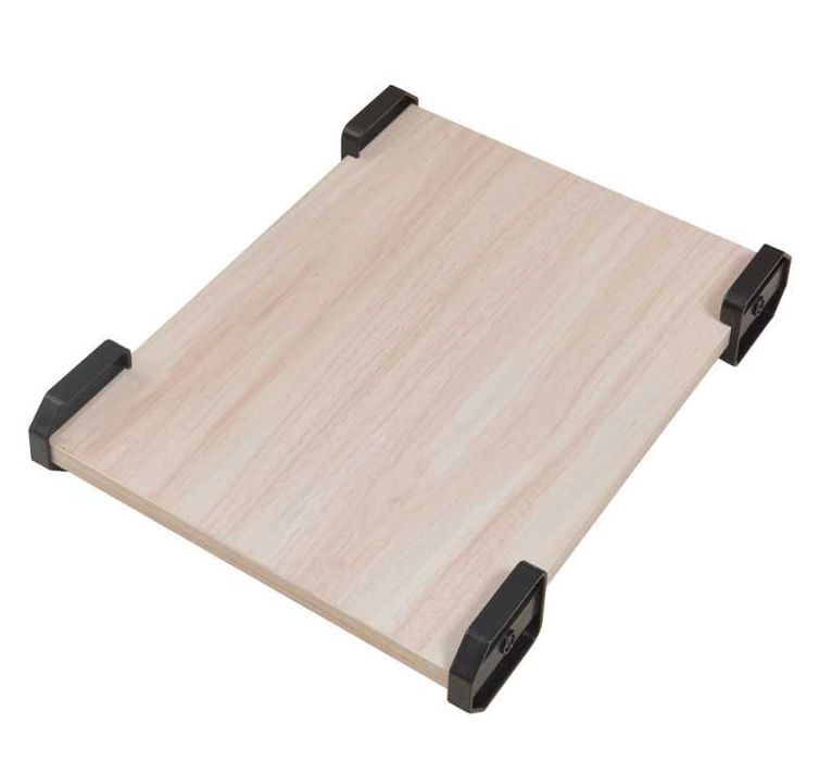 Suporte com aspeto de carvalho para PC Tarielarg